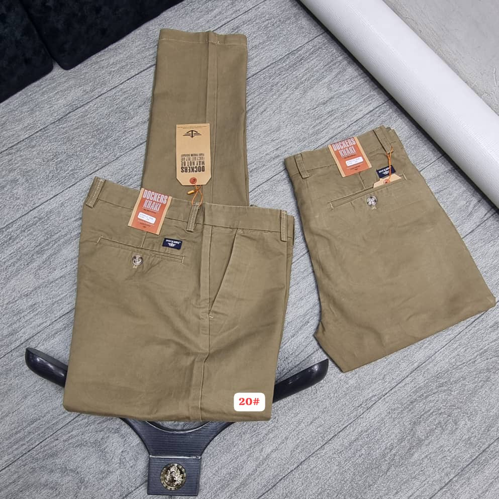 Dockers Men Original Cartoon Color Kaki Chino
