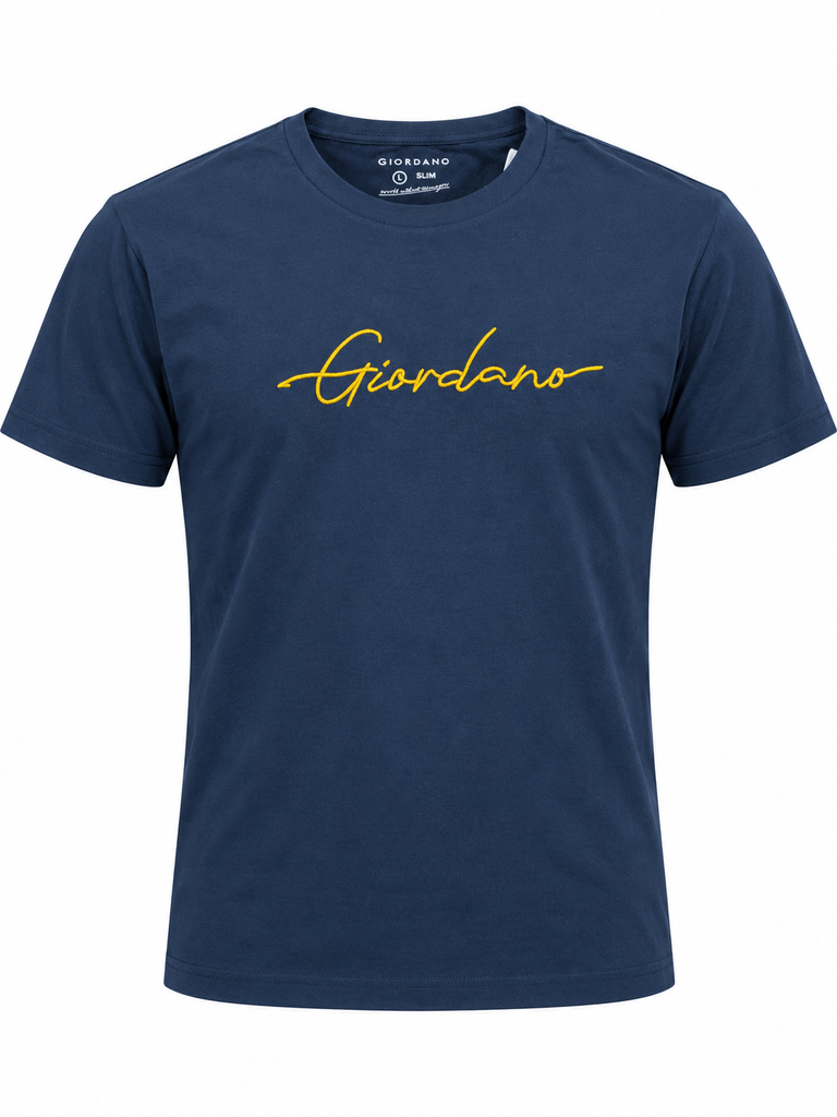 Giordano Black Men T shirt