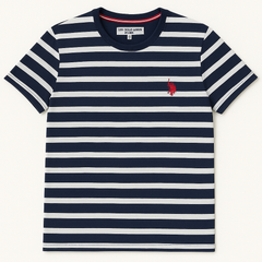 USPA ASSN MEN STRIPE T SHIRT