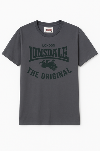 Lonsdale Men Grey T shirt