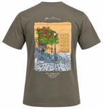 Denim & Flower Premium T  shirt