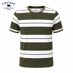 Team Spirit Men Stripe T shirt