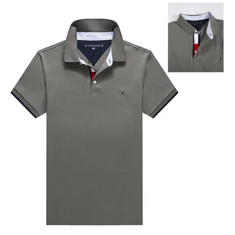 Tommy Hilfiger Grey Men Polo