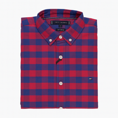 Tommy Hilfiger Men Long Sleeve  Check Shirt