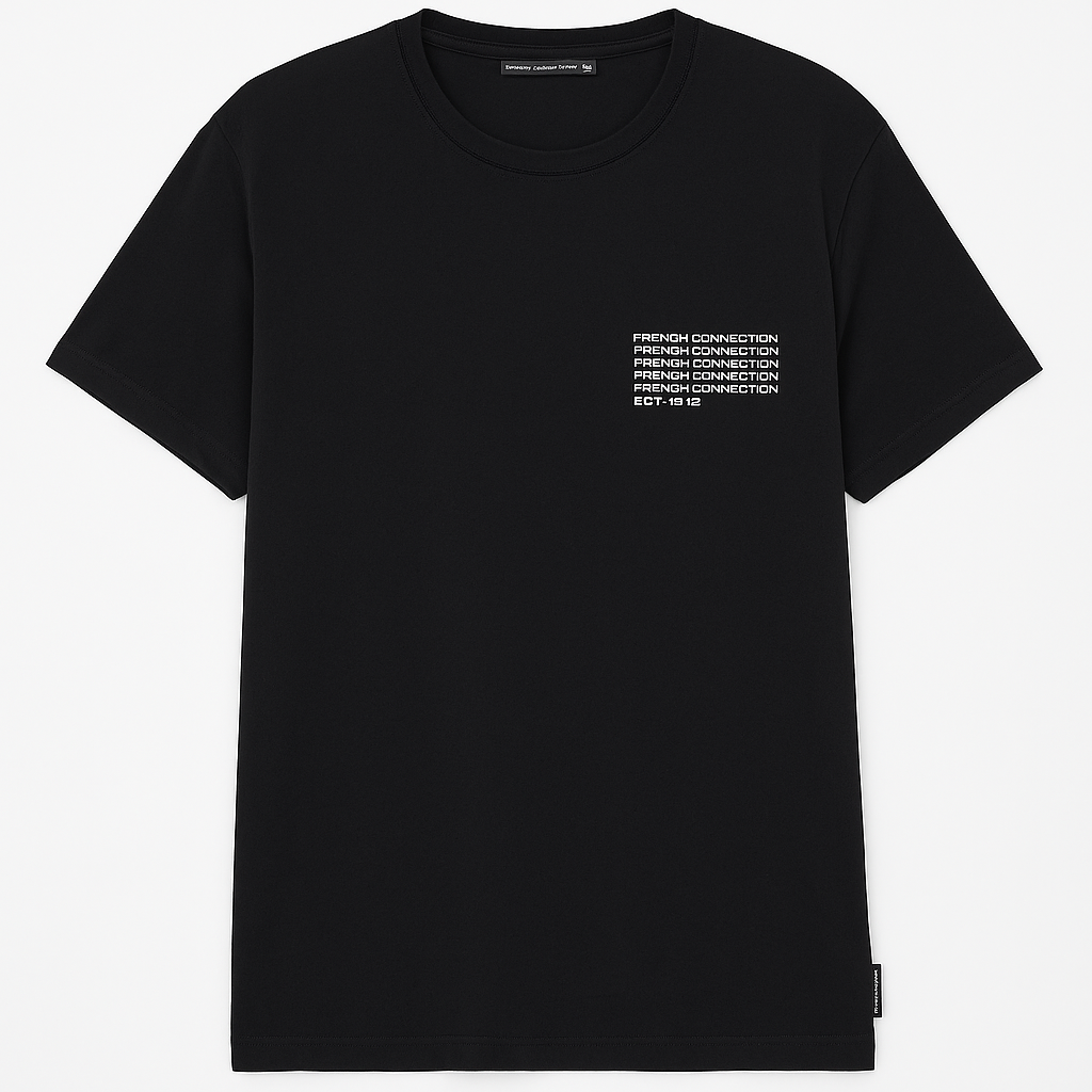 French Connection Black T shirt