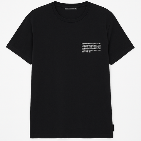 French Connection Black T shirt