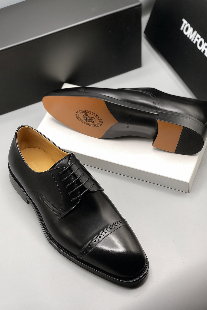 Tom Ford Black Leather Shoes