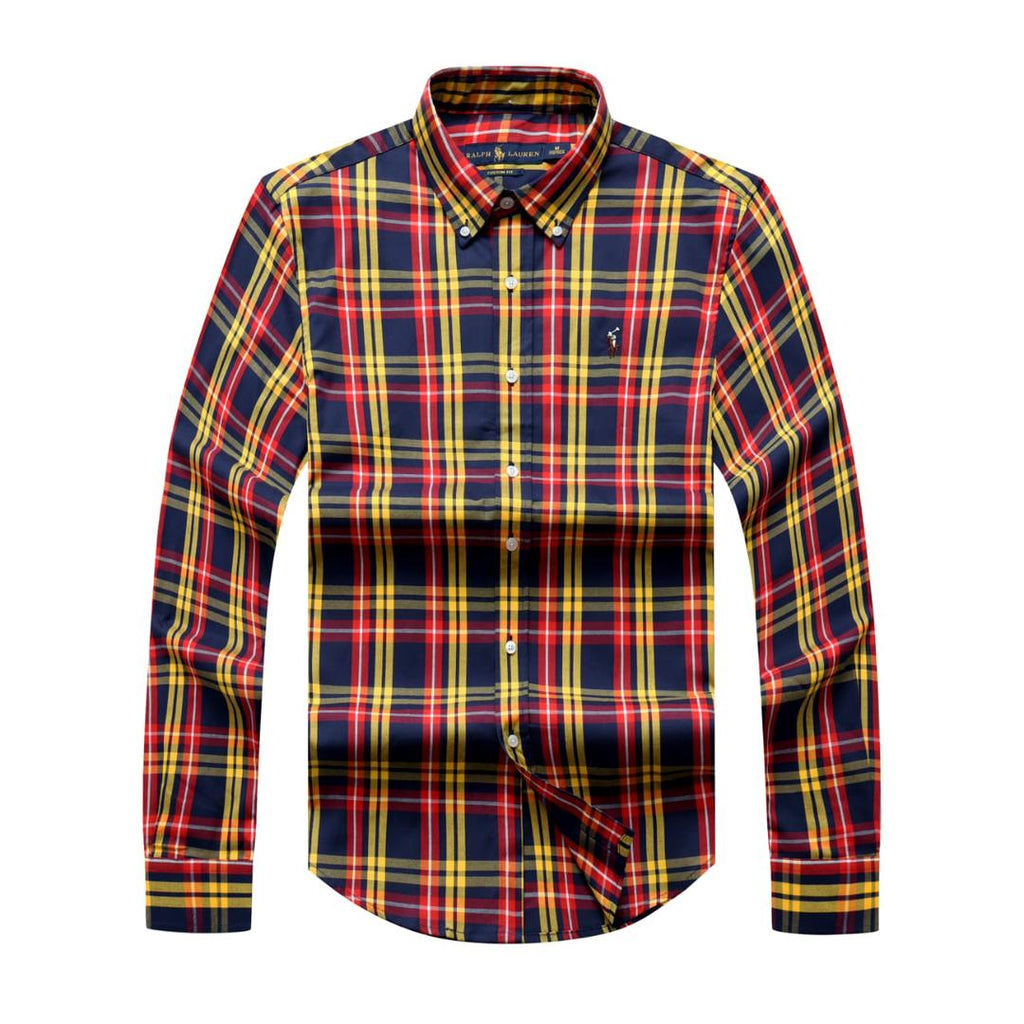 Ralph Lauren Men Check  Shirt - Long Sleeve