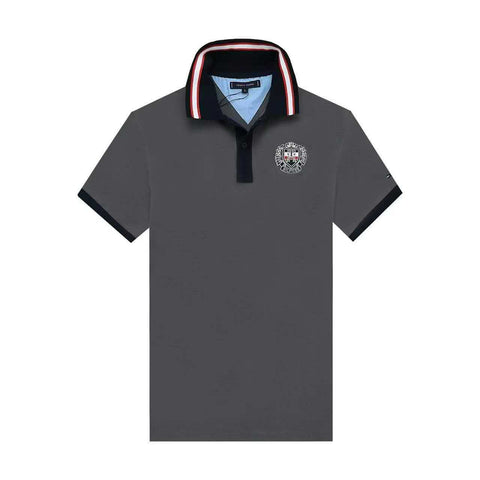 Tommy Hilfiger Legacy Crested Grey Polo