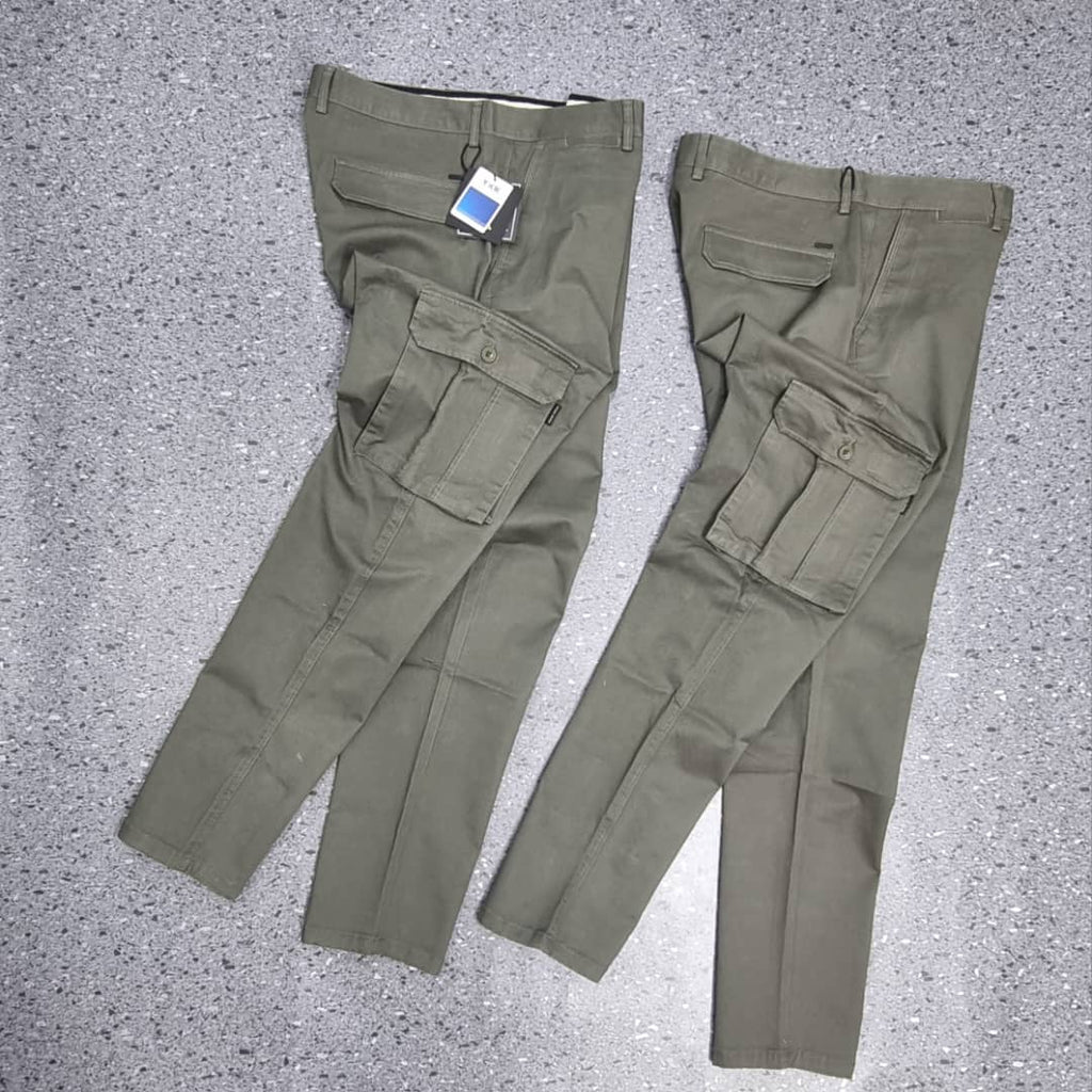 Massimo Men Cargo Chino - Green