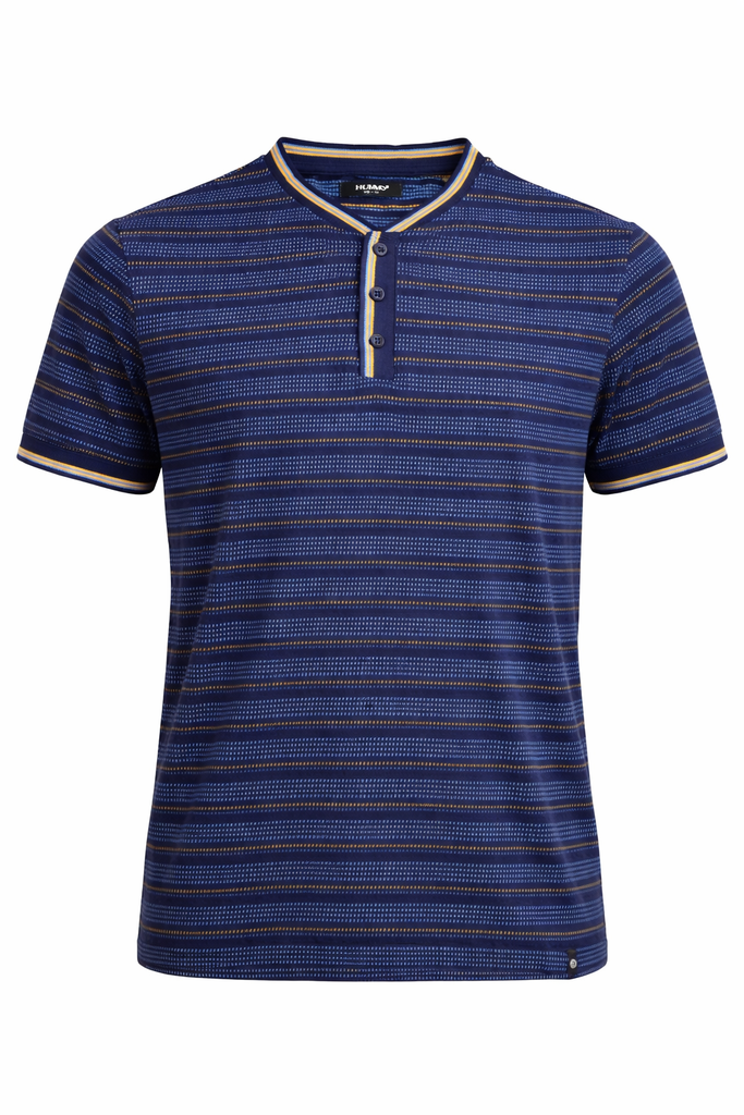 Humo Band Collar T shirt