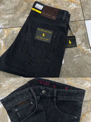 PRL  Straight Cut Black Jeans