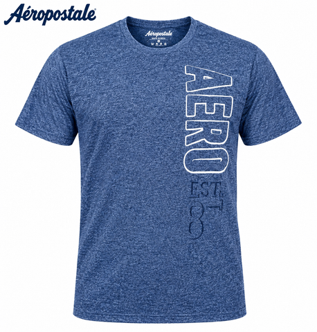 Aeropostale Men Blue T shirt