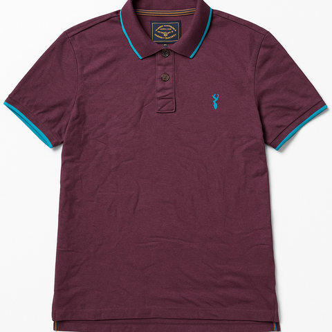 Next Maroon Men Polo