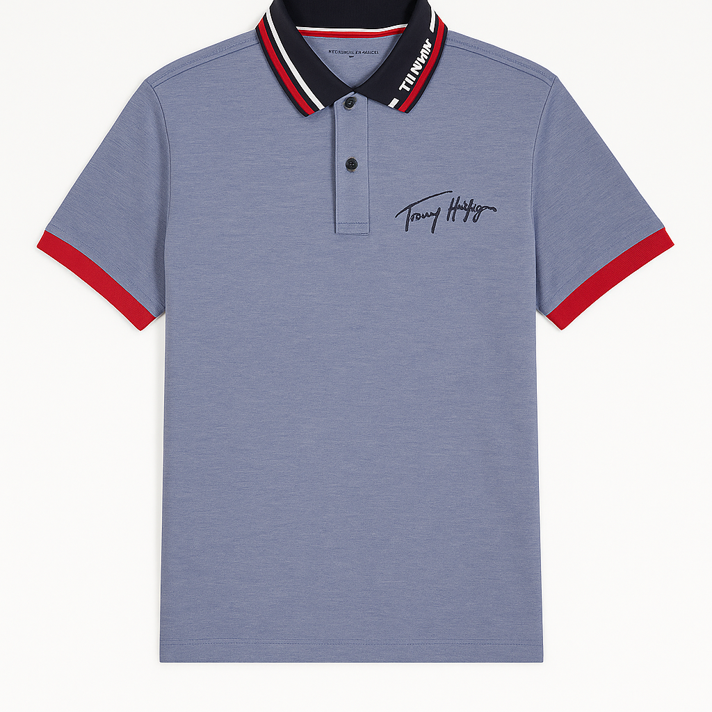 Tommy Hilfiger Men Blue Polo