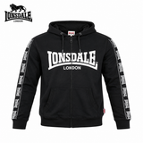 Lonsdale Black Men Hoodie