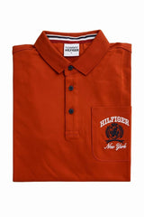 Tommy Hilfiger Orange Men Polo