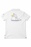 Premium Men White Polo