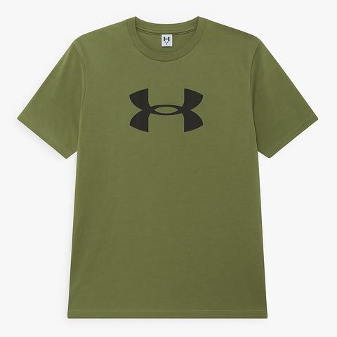 Under Amour Green Men T shirt