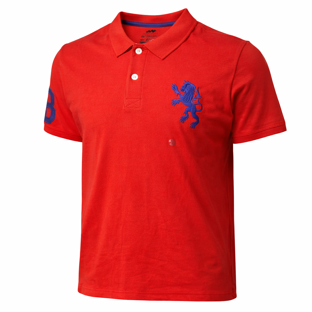 Spunk New York Athletic Red Polo