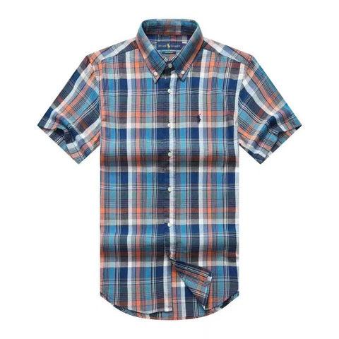 Polo Ralph Lauren Oxford Button Down Short Sleeve Shirt