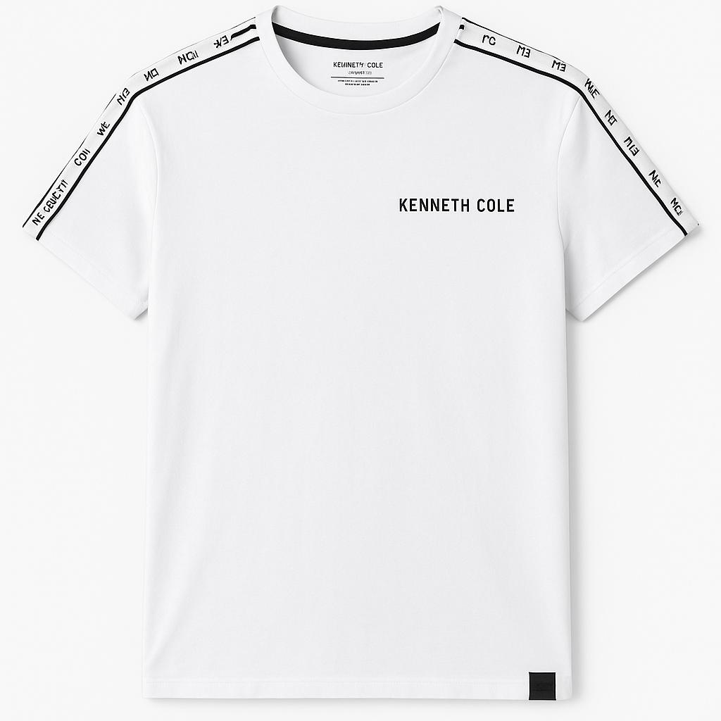 Kenneth Cole White Men T shirt