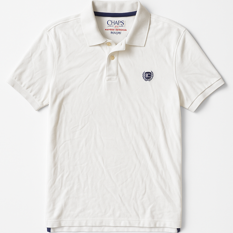 Chaps Men White Polo