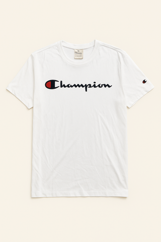 Champion Men T shirt White