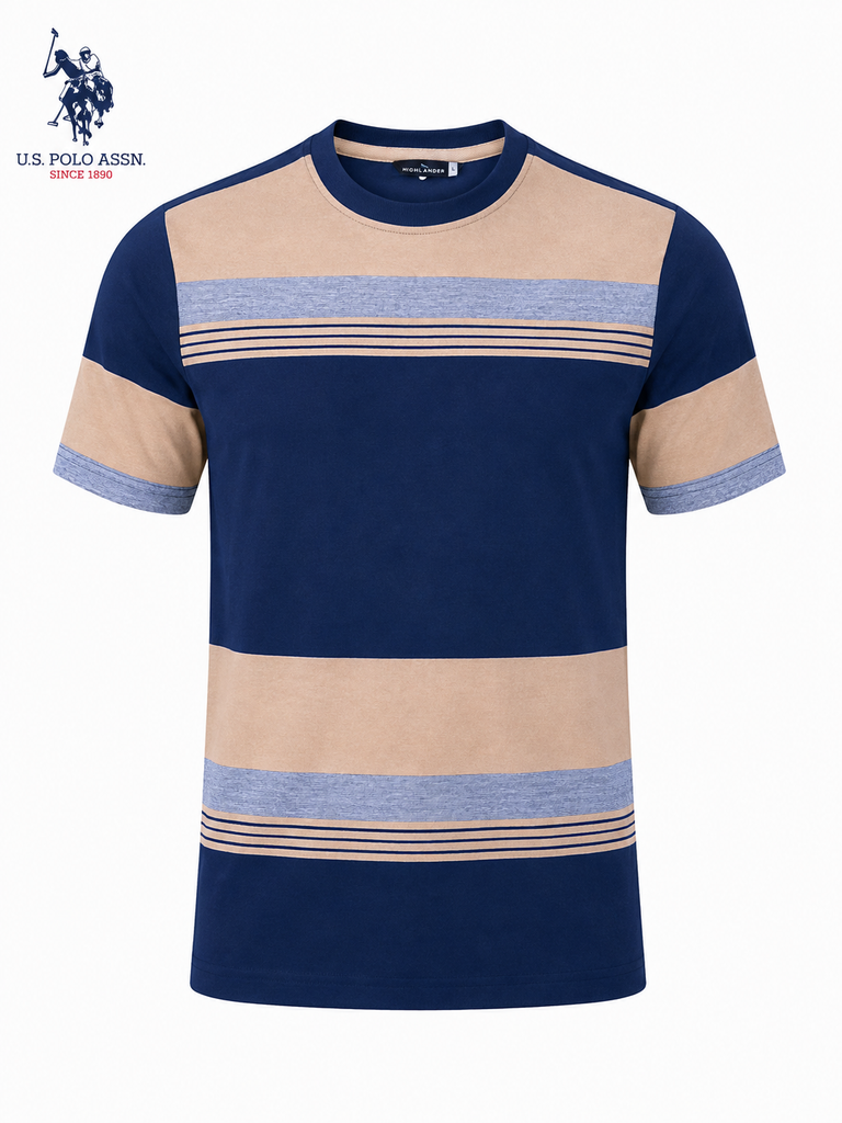 Highlander Men Stripe T shirt