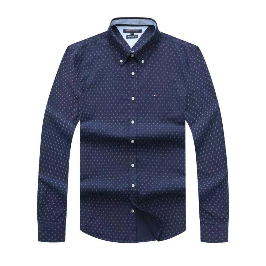 Tommy Hilfiger Men Check Long Sleeve Shirt New York Fit