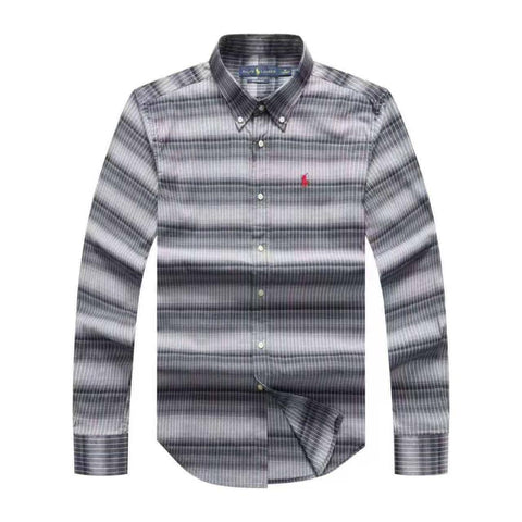 Polo Ralph Lauren Check Oxford Long Sleeve Men Shirt