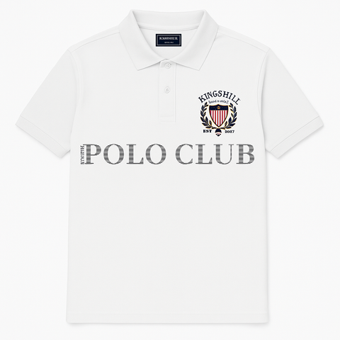 Kingshill Polo Club White Polo