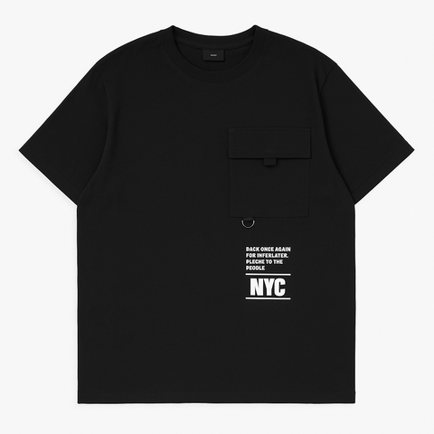 Eccentric Men Black Premium T shirt