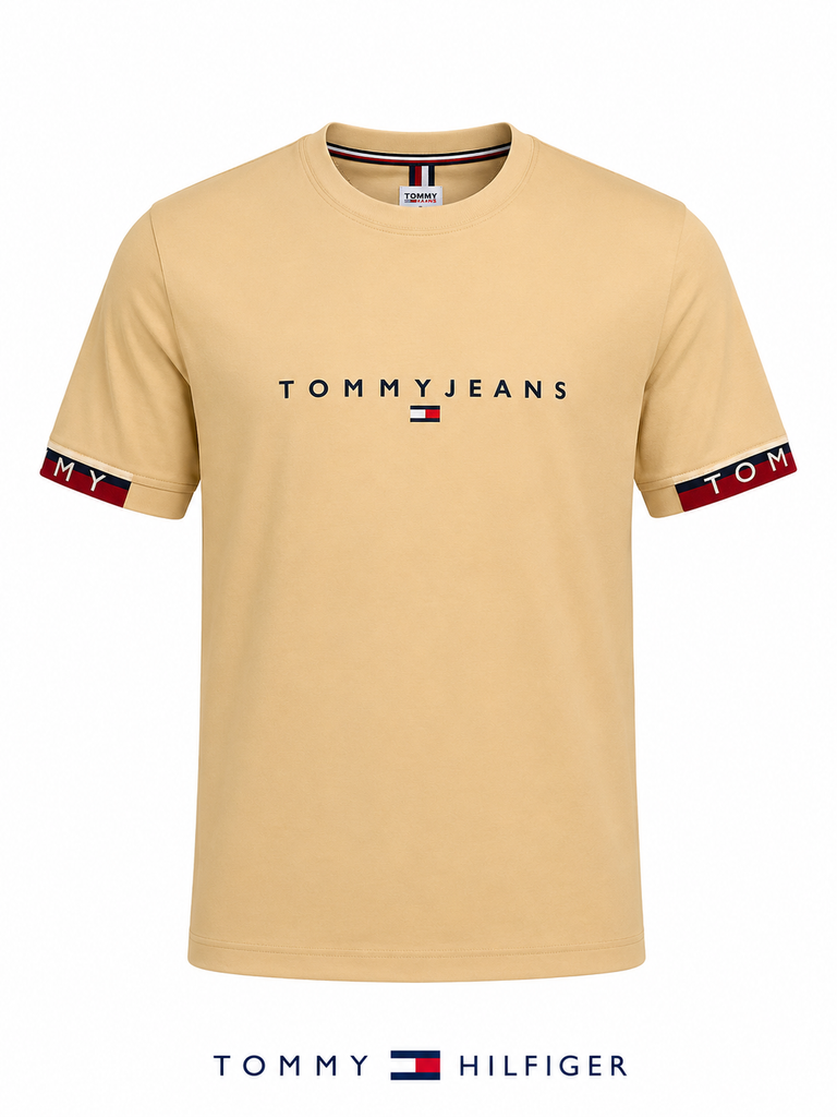 Tommy Hilfiger Men T shirt - Yellow