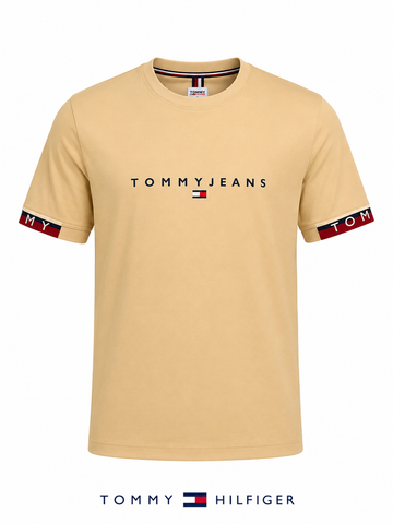 Tommy Hilfiger Men T shirt - Yellow