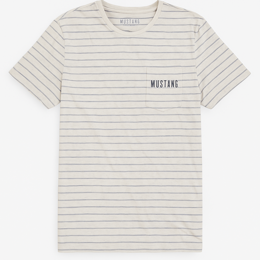 Mustang Premium Stripe T shirt