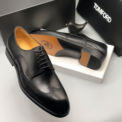 Tom Ford Black Leather Shoes