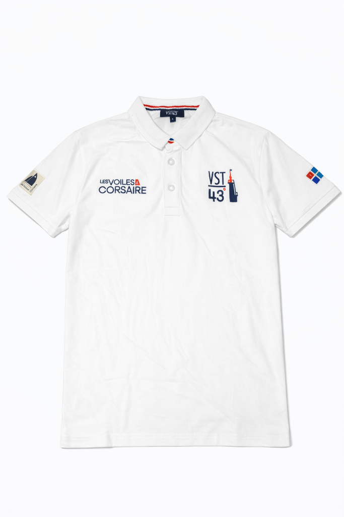 Premium Men White Polo