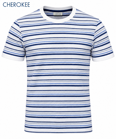 Cherokee Men Stripe T shirt