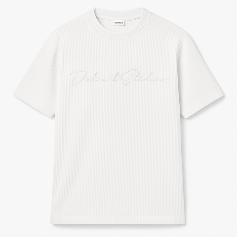 Redtag Men Premium White T shirt
