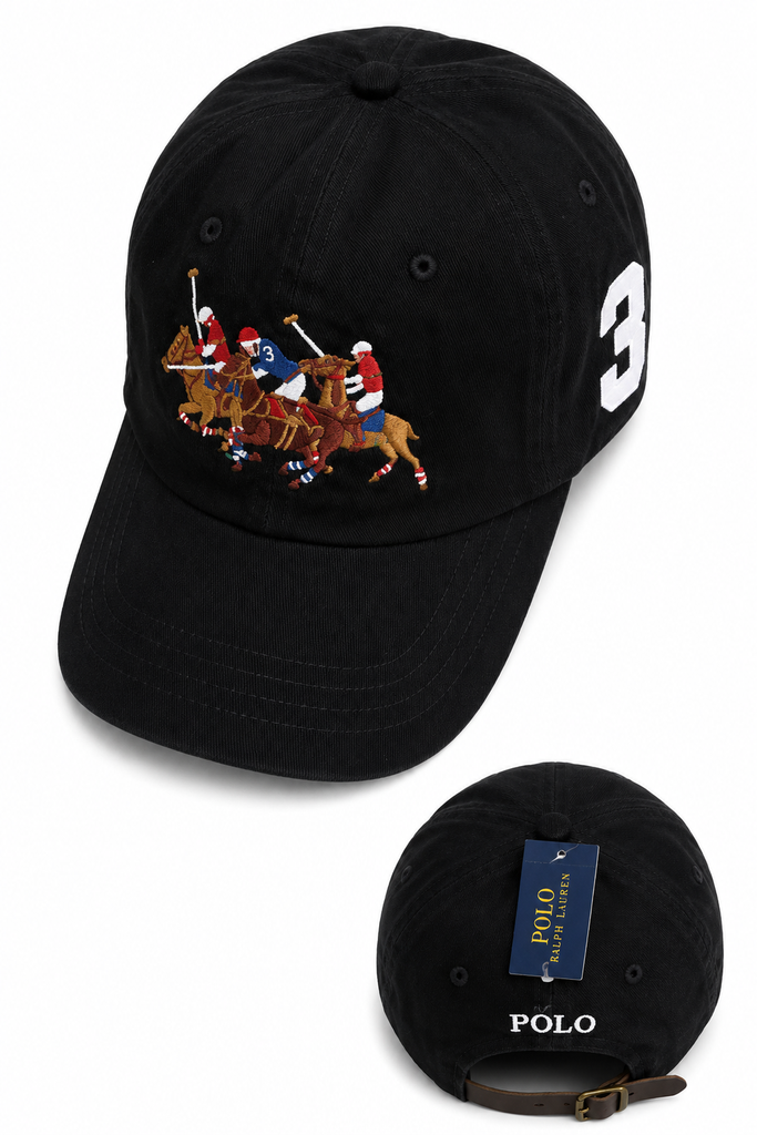 Polo Ralph Lauren Flying Horse Hat- Black