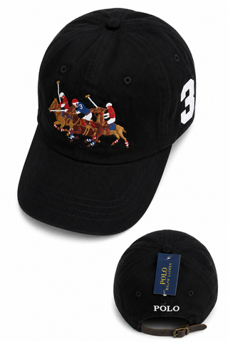 Polo Ralph Lauren Flying Horse Hat- Black