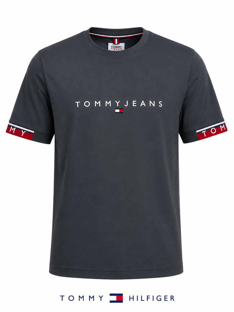 Tommy Hilfiger Men T shirt - Grey