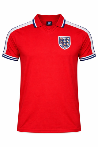 England Retro Men Red Jersey