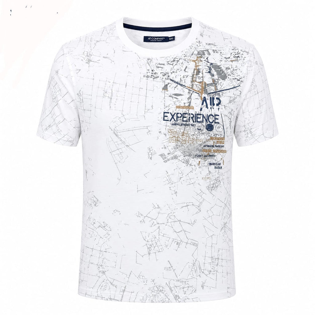 ARMAND THIERY MEN WHITE T SHIRT