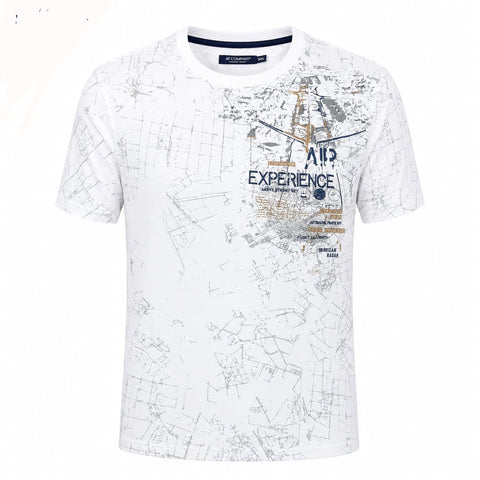 ARMAND THIERY MEN WHITE T SHIRT
