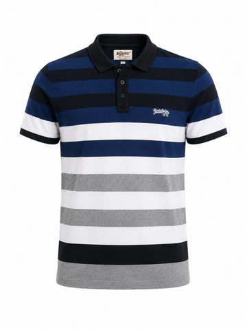 Roadster Men Stripe Polo