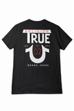 True Religion Men Black T shirt