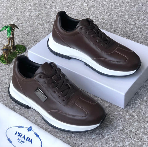 Prada Men Original Leather Shoes