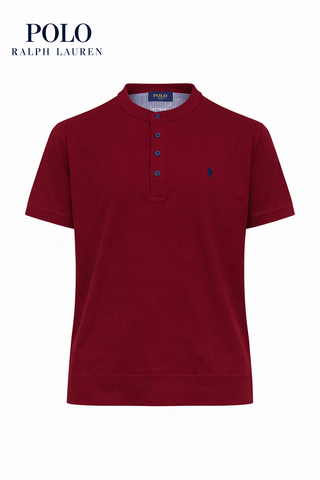 Polo RL Men Band Collar T shirt
